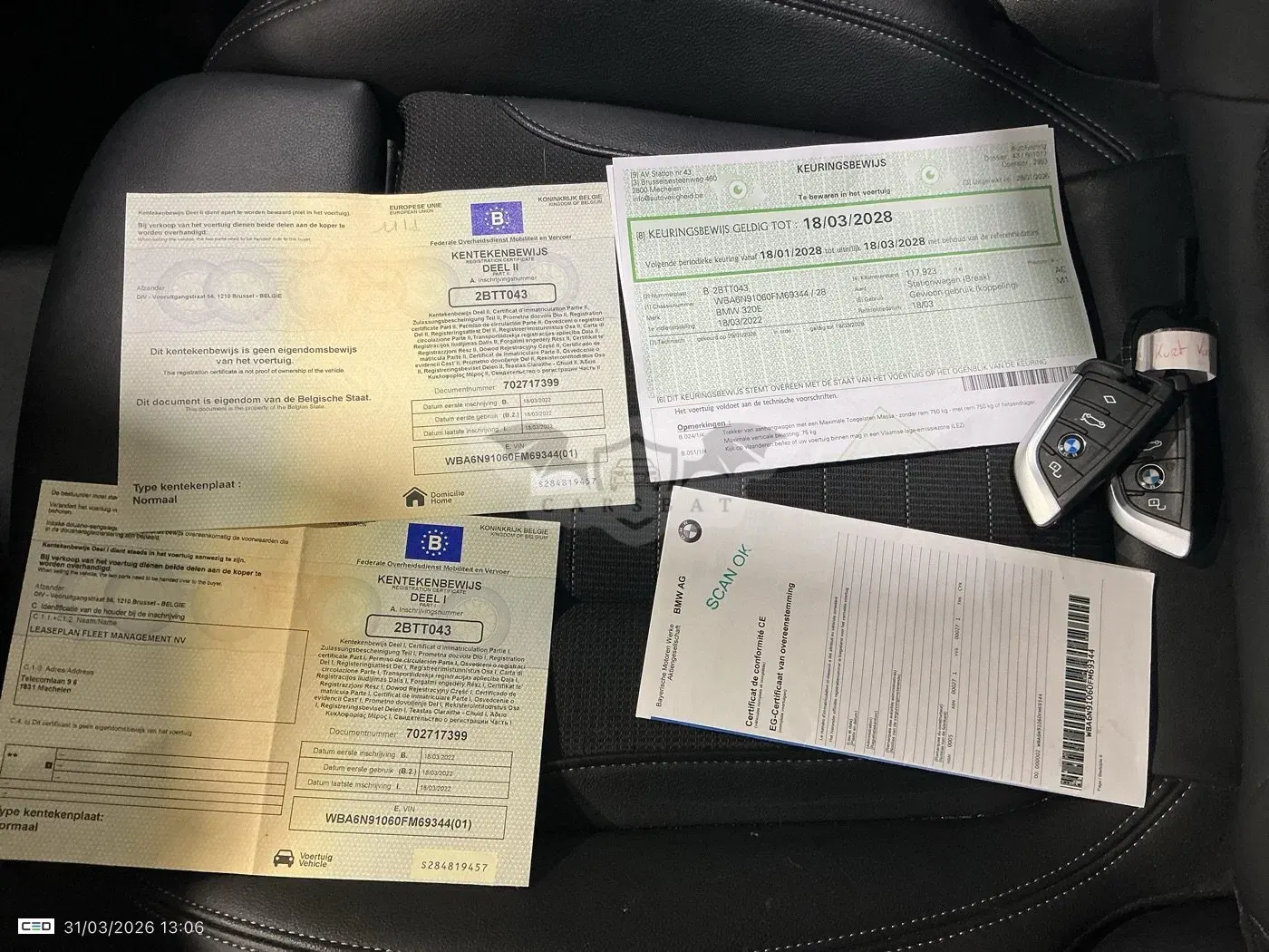 BMW 3 Series Touring 320e 2022