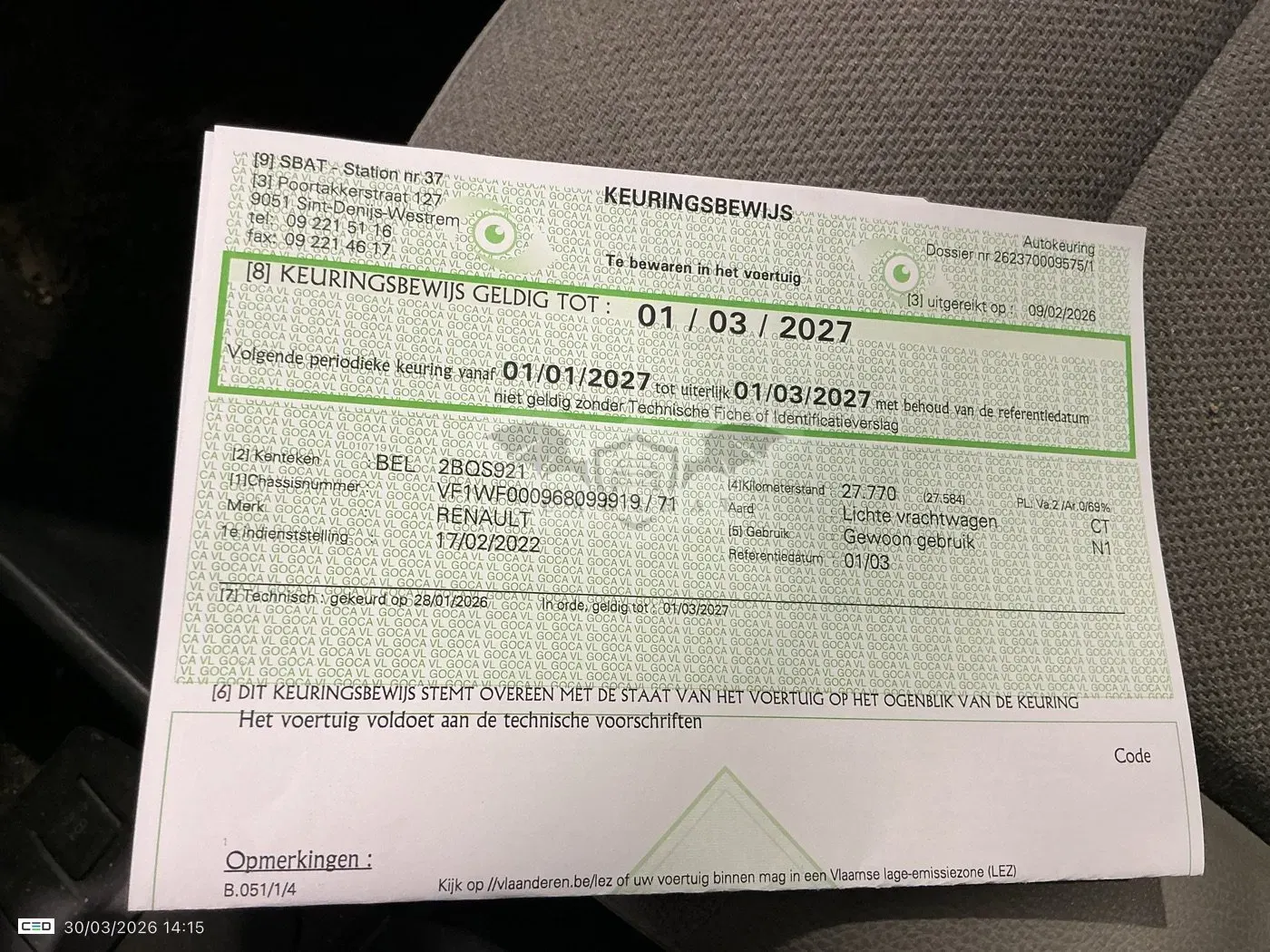 Renault Kangoo Express 1.5 DCI Comfort 2022