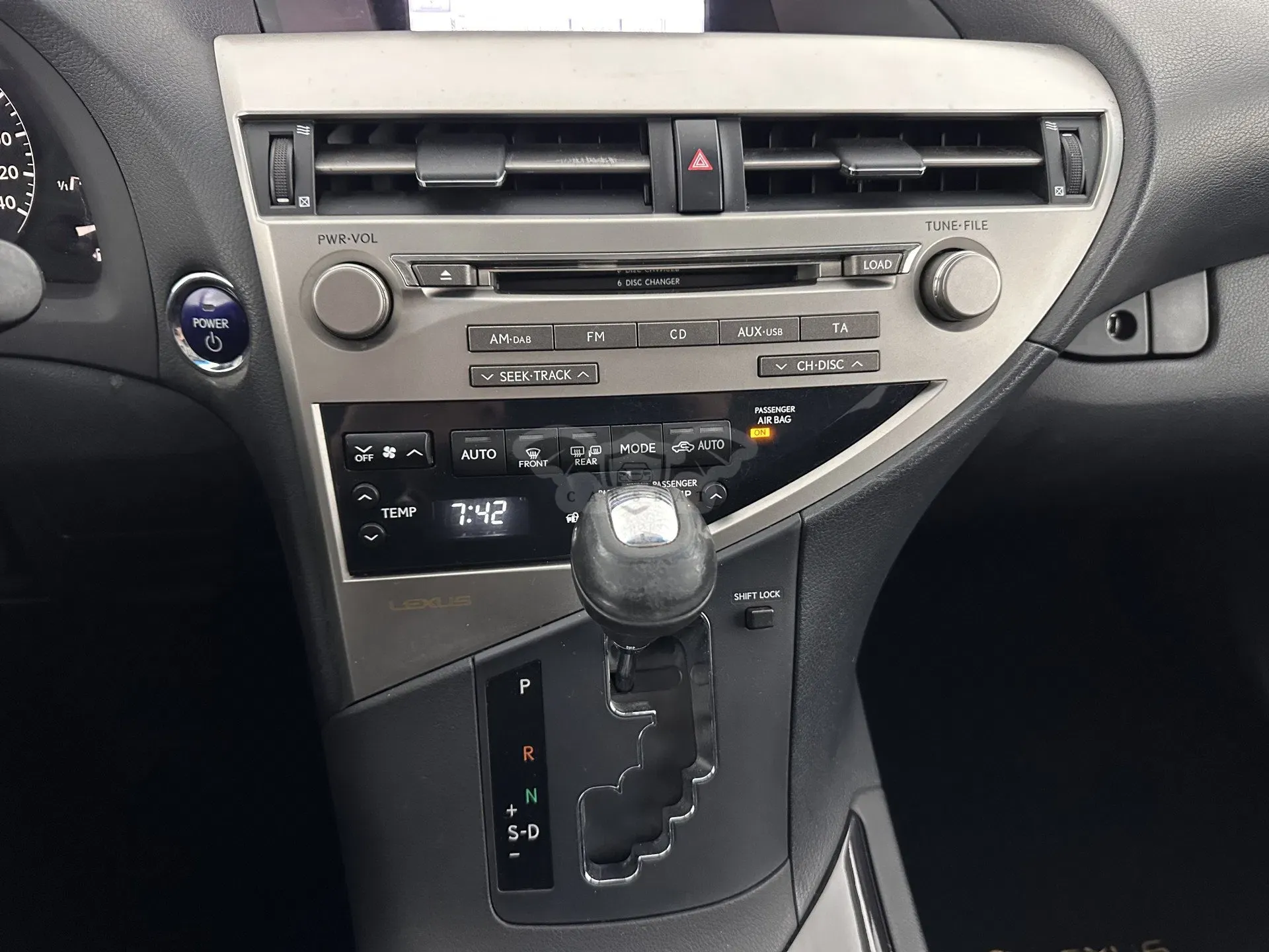 Lexus RX 450h 2012