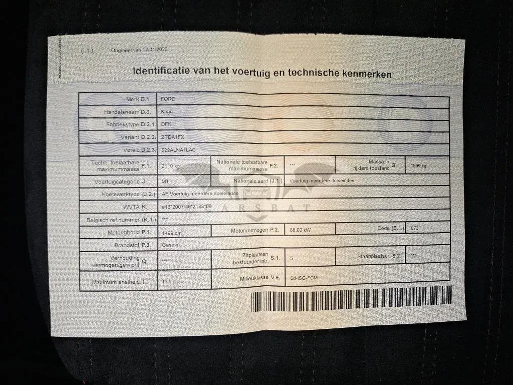 Ford Kuga 1.5 EcoBlue ST Line X 2022