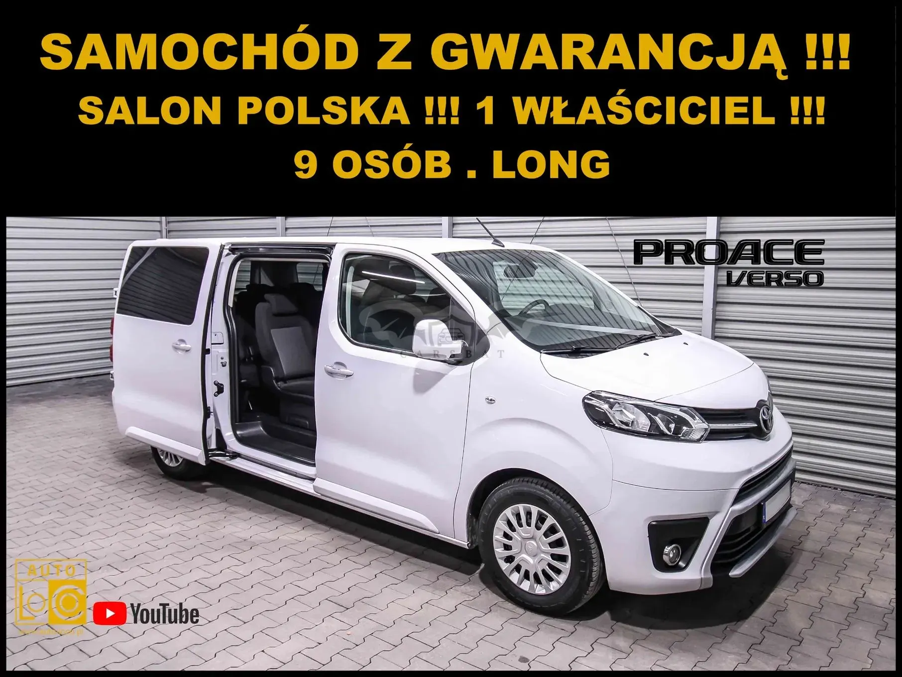Toyota ProAce 2.0 D4-D Long Family 2023