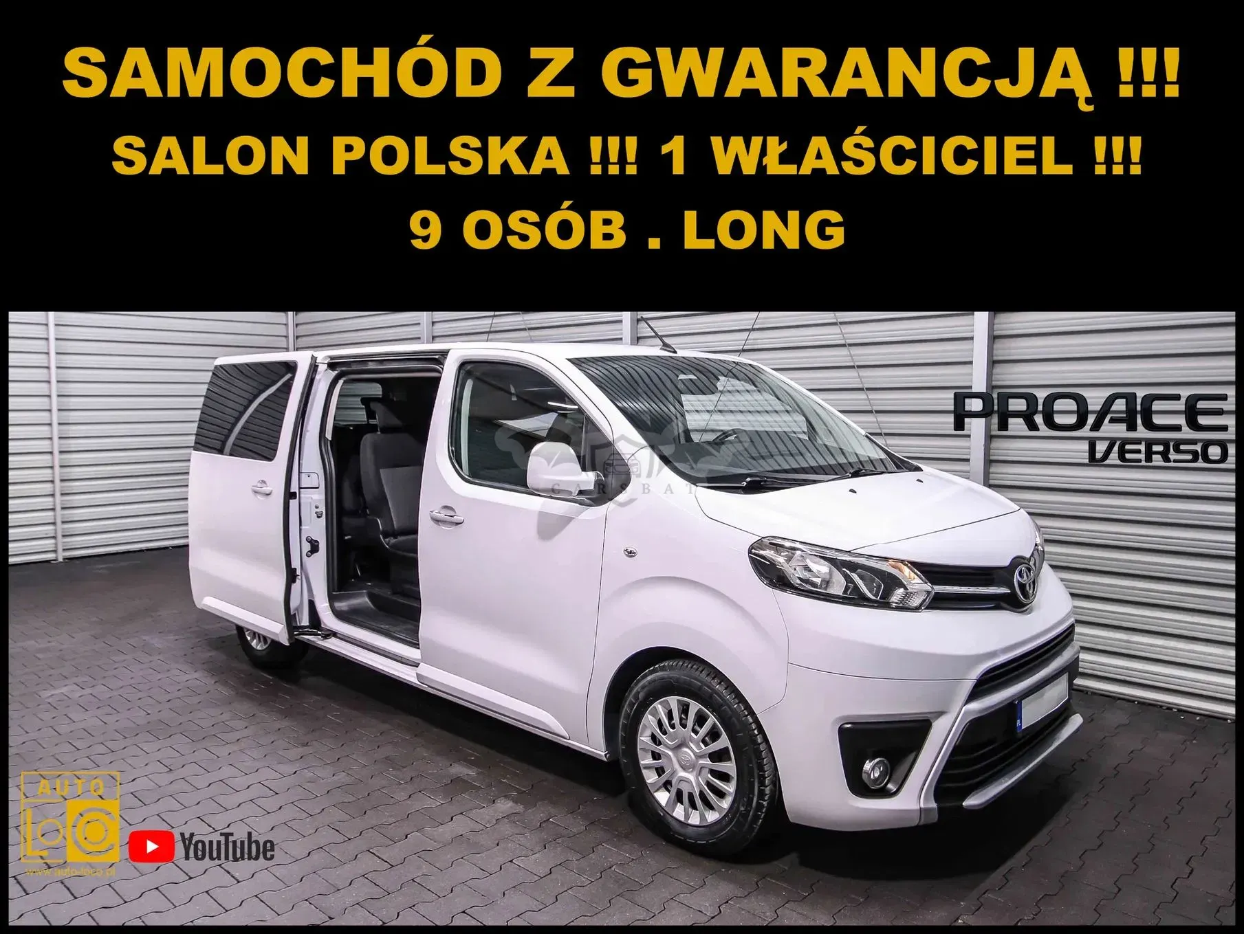 Toyota ProAce 2.0 D4-D Long Family 2023