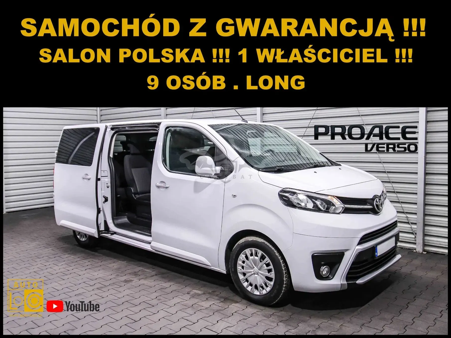 Toyota ProAce 2.0 D4-D Long Family 2023
