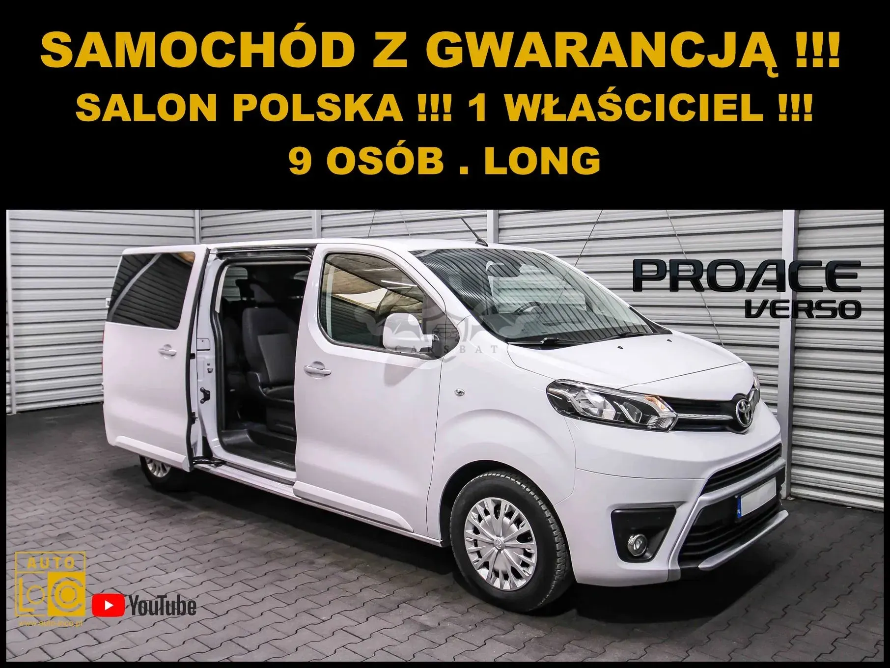 Toyota ProAce 2.0 D4-D Long Family 2023