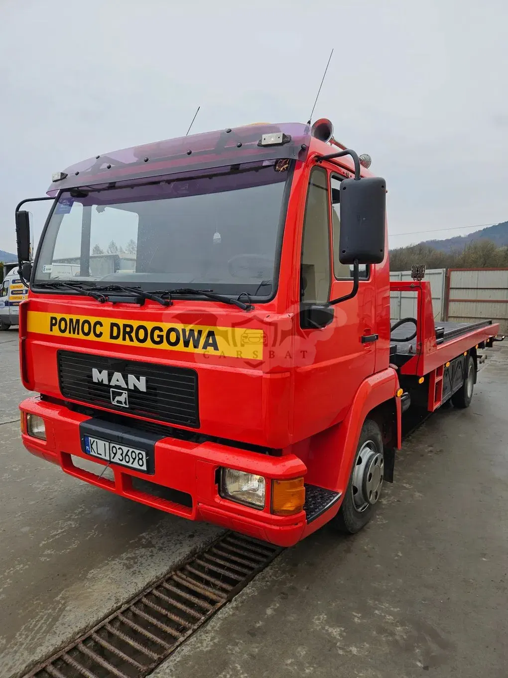 Man  najazd hydrauliczny motyl wciągarka 1999