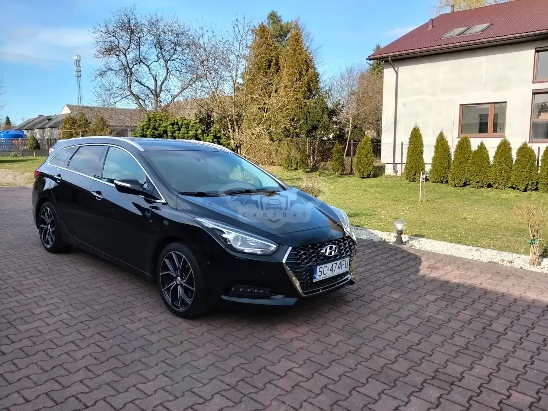 Hyundai i40 Kombi blue 1.6 CRDi DCT Space Plus 2019