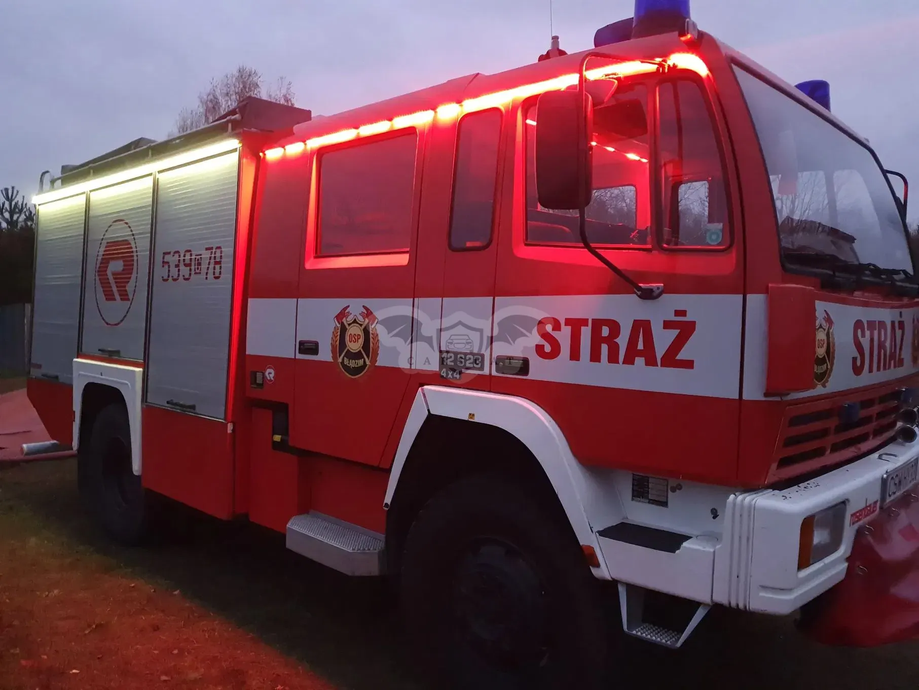 Steyr 4x4 12s23 pożarniczy strażacki 1990