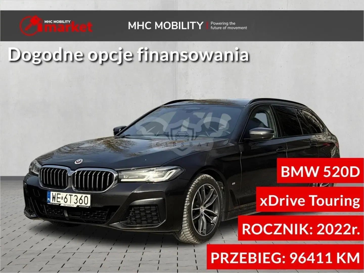 BMW 5 Series G30/G31 520d xDrive mHEV M Sport sport 2022