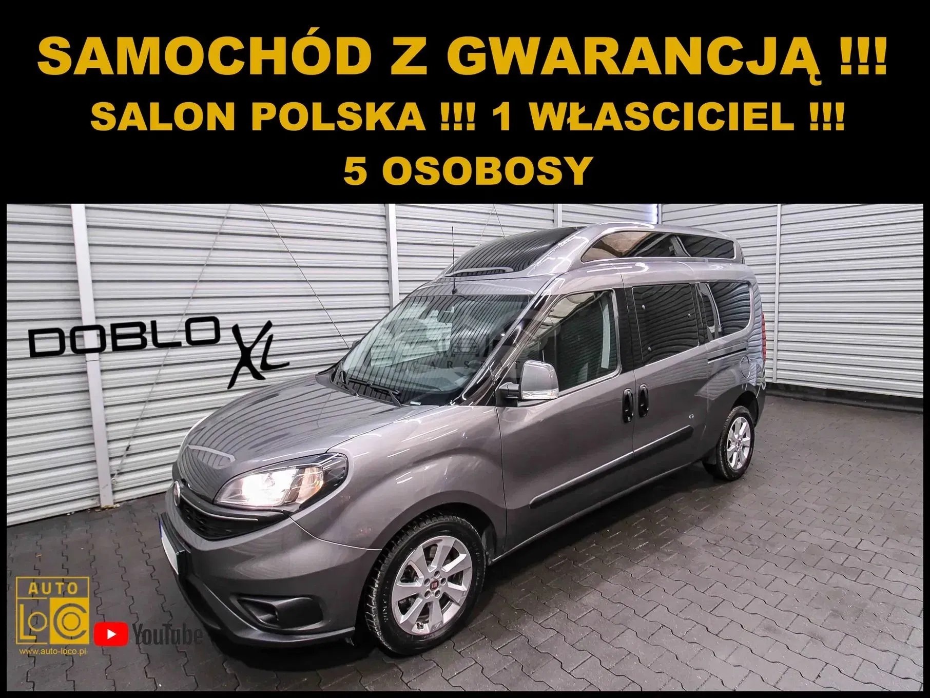 Fiat Doblo II Kombi Maxi XL Dynamic 2021
