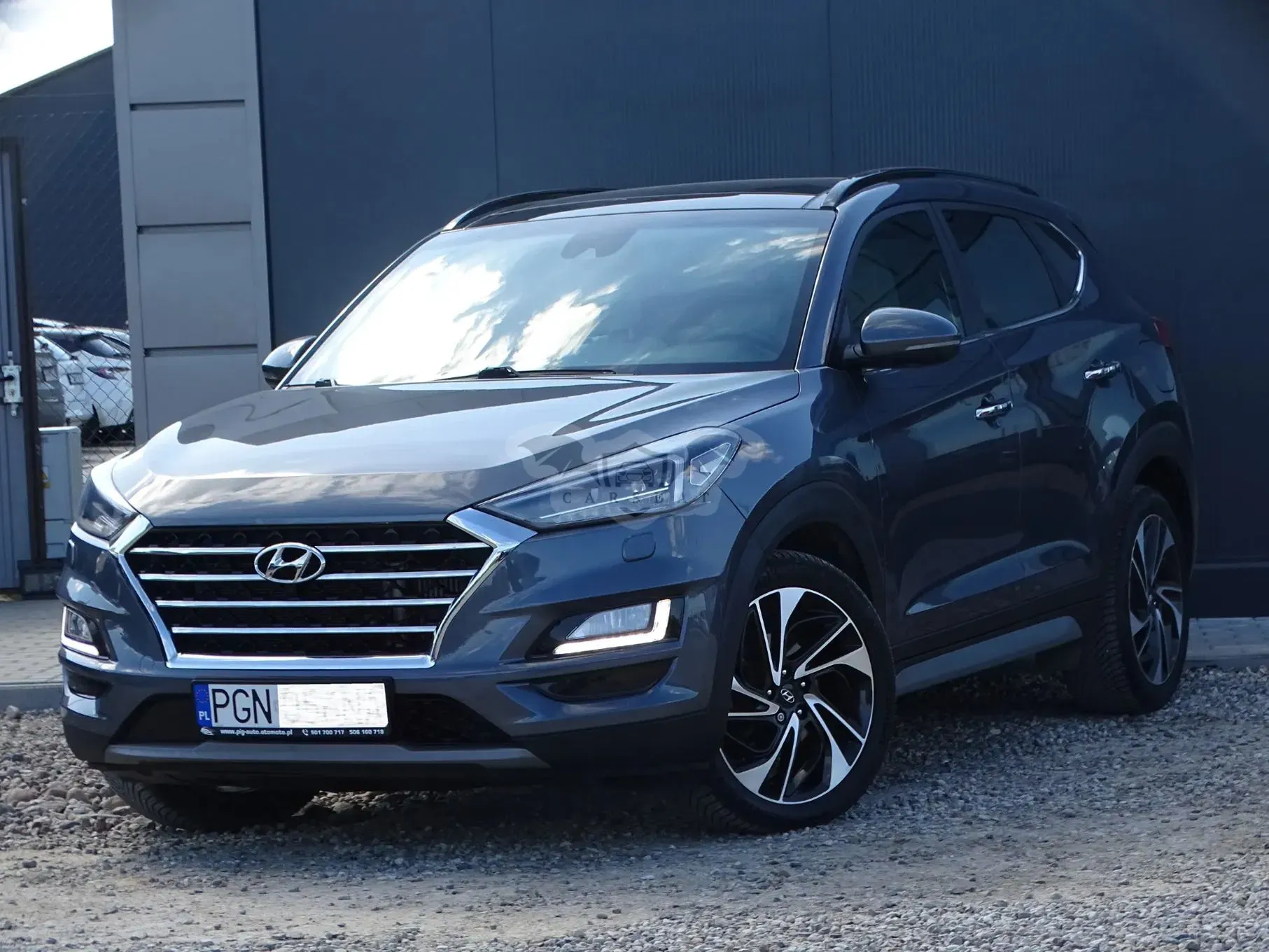 Hyundai Tucson III blue 1.6 CRDi 2WD DCT Premium 2018
