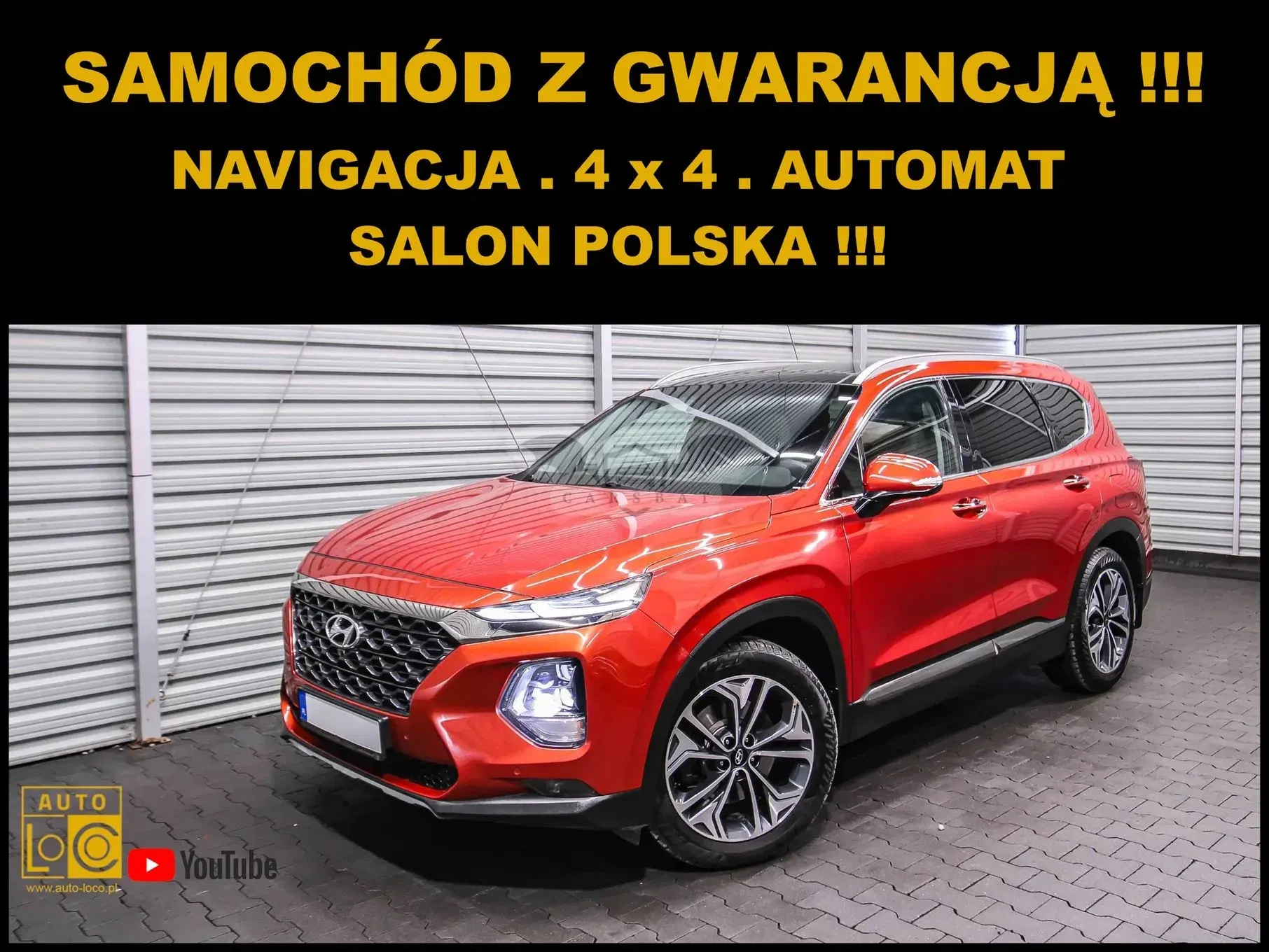 Hyundai Santa Fe IV 2.0 CRDi Platinum 4WD 2018