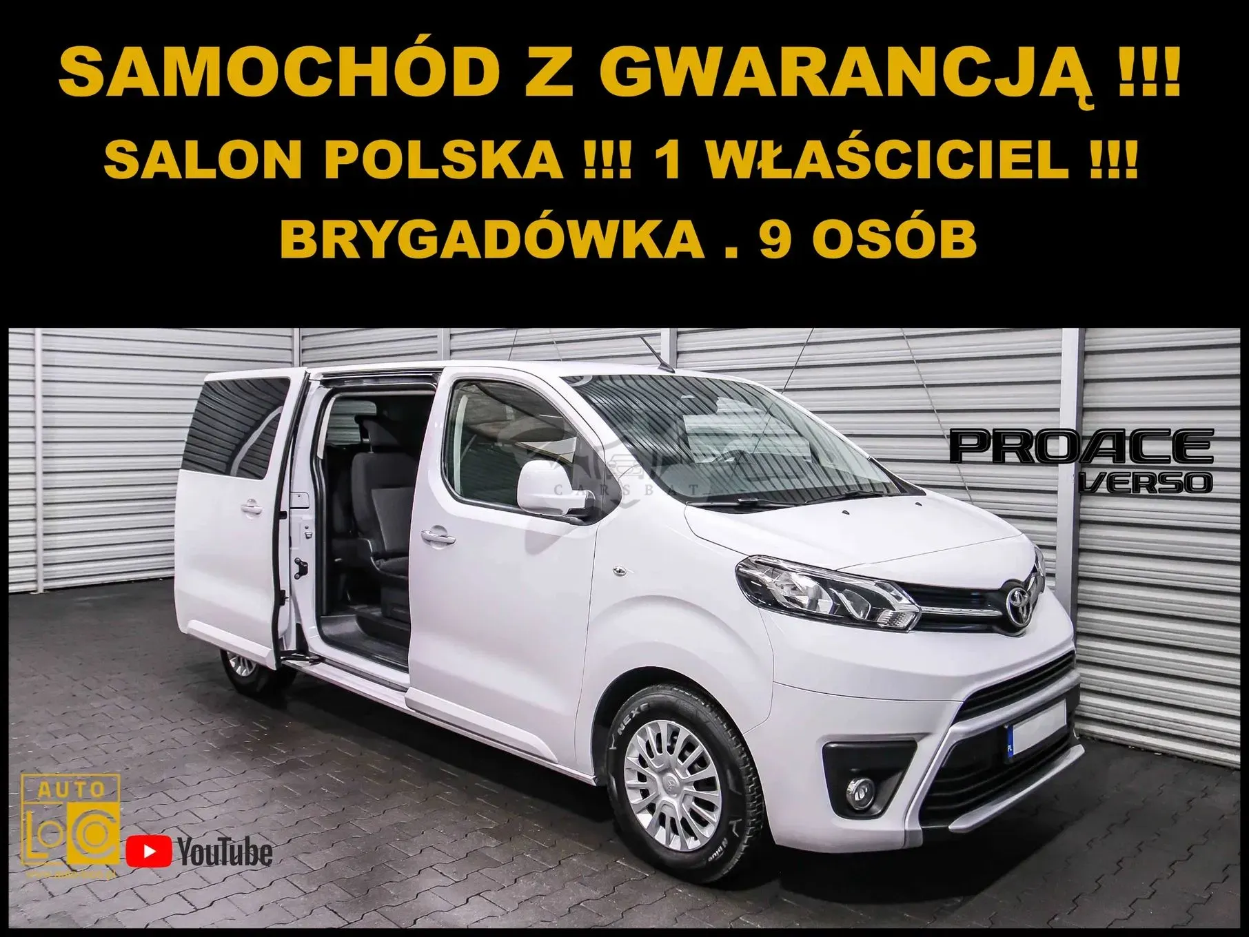 Toyota ProAce 2.0 D4-D Long Family 2023