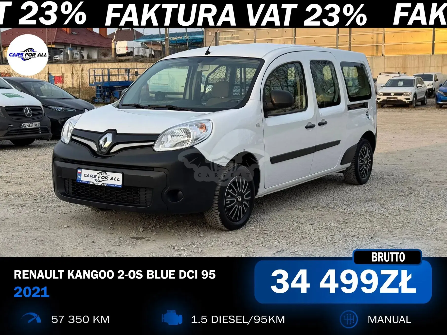 Renault Kangoo II BLUE dCi 95 LIMITED 2021