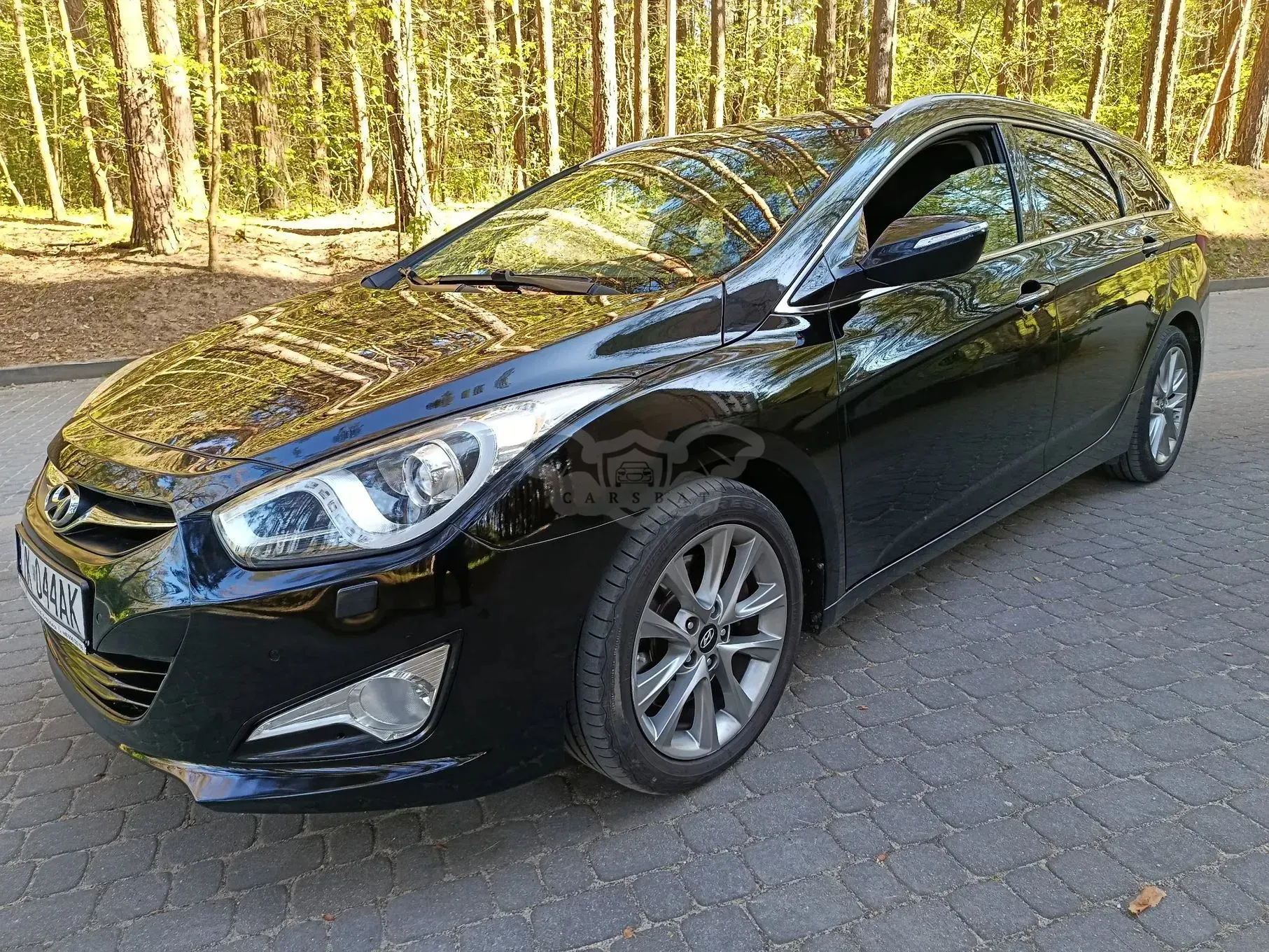 Hyundai i40 Kombi blue 1.6 CRDi DCT Space 2014