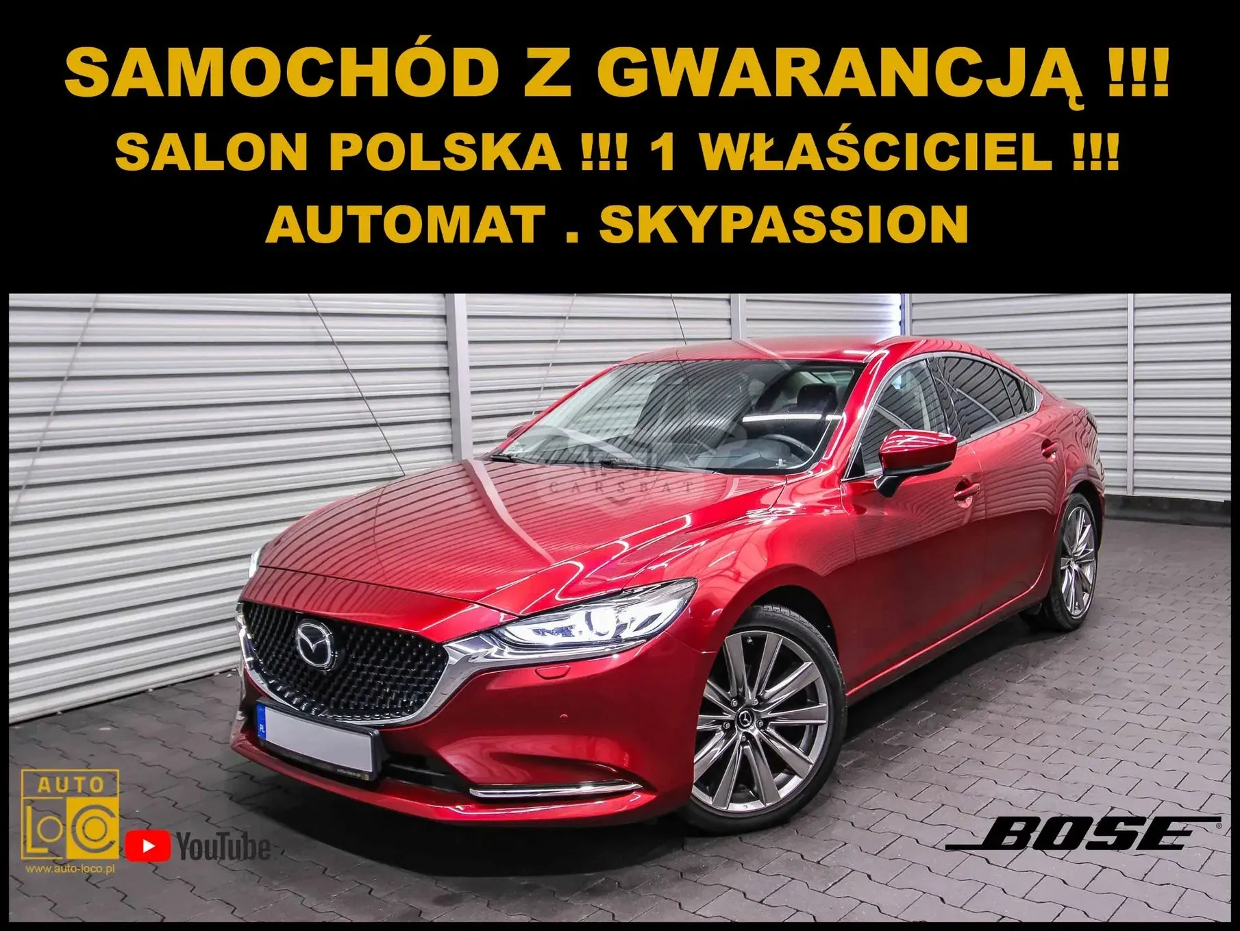 Mazda 6 III 2.5 SKYPassion 2019