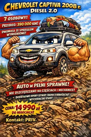 Chevrolet Captiva 2.0 2WD 7 Sitzer LS 2008