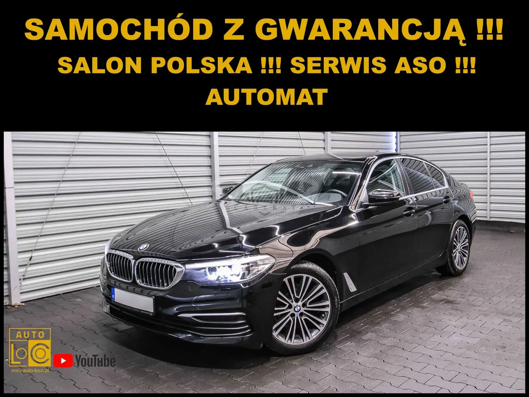 BMW 5 Series G30/G31 518d 2019