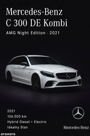 Mercedes-Benz C W205 300 de 9G-TRONIC 2020