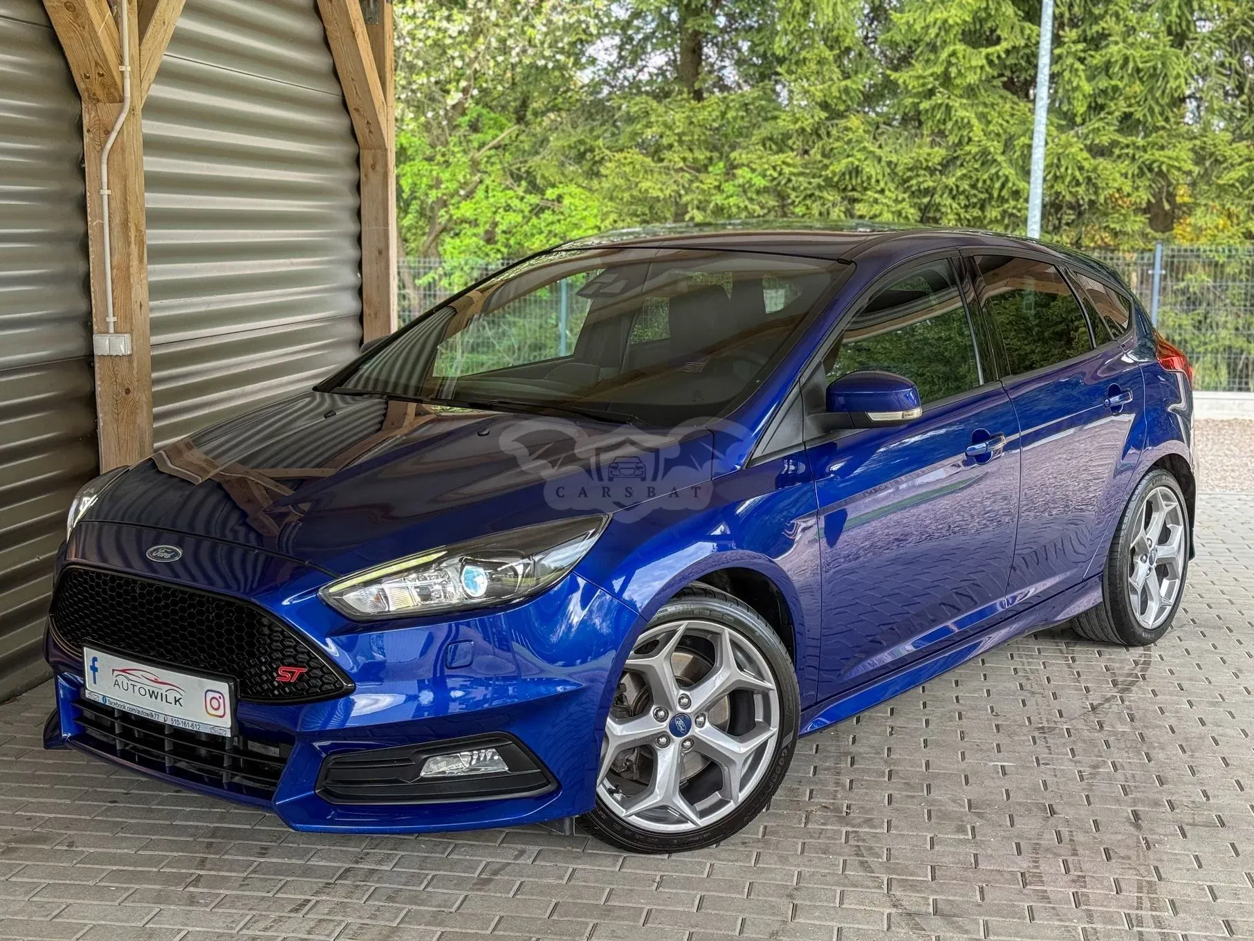 Ford Focus Mk3 2.0 EcoBoost ST mit Leder-Sport-Paket 2016