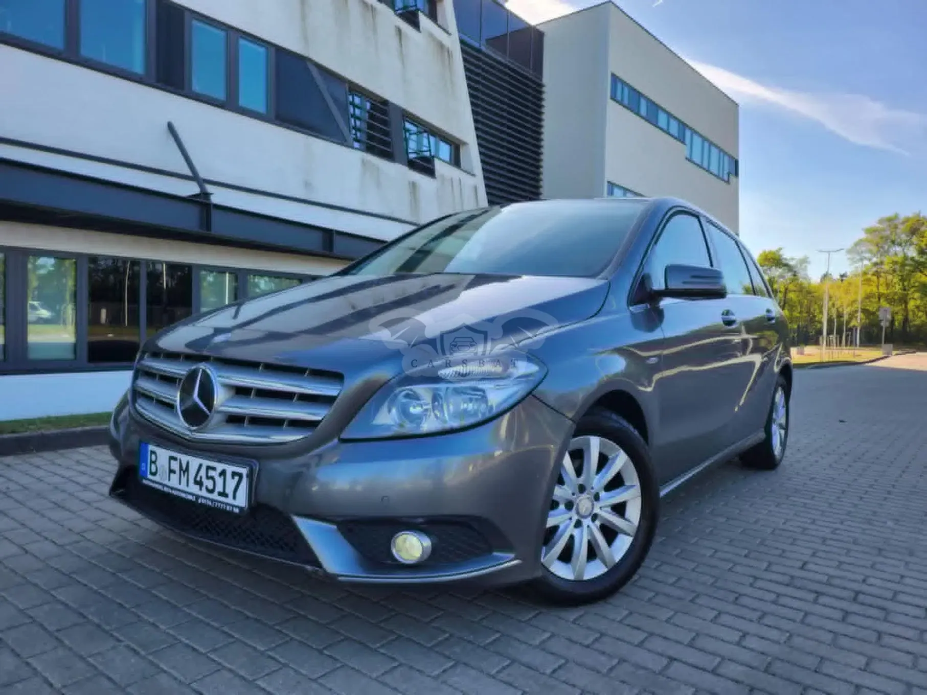 Mercedes-Benz B W246 180 (BlueEFFICIENCY) 7G-DCT 2012