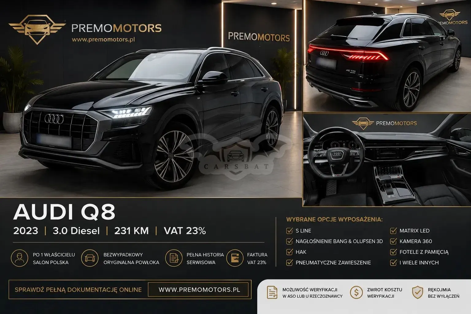 Audi Q8 45 TDI mHEV Quattro Tiptronic 2023