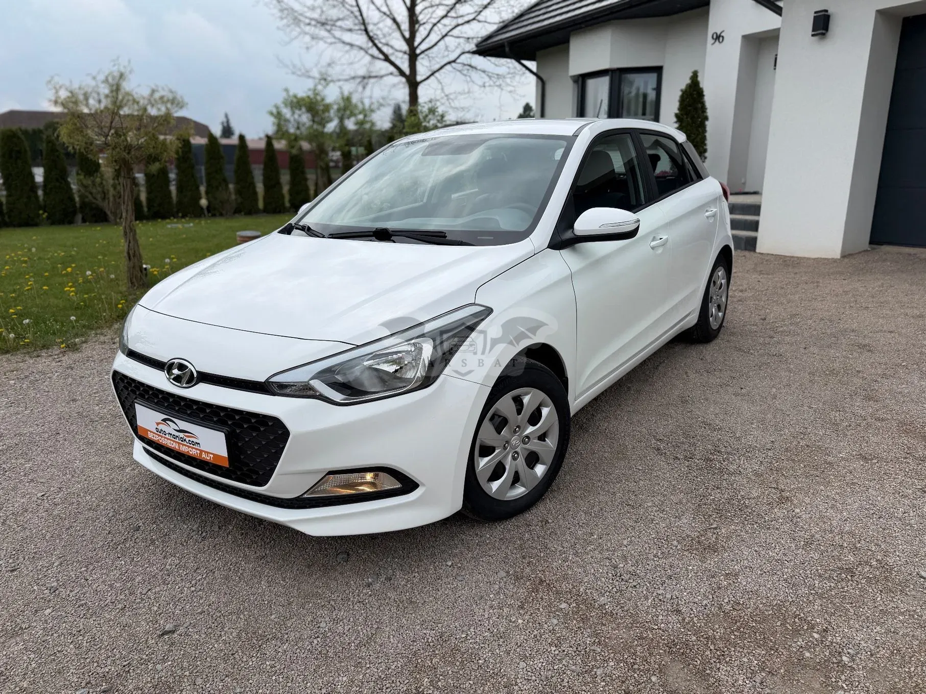 Hyundai i20 II blue 1.2 2017