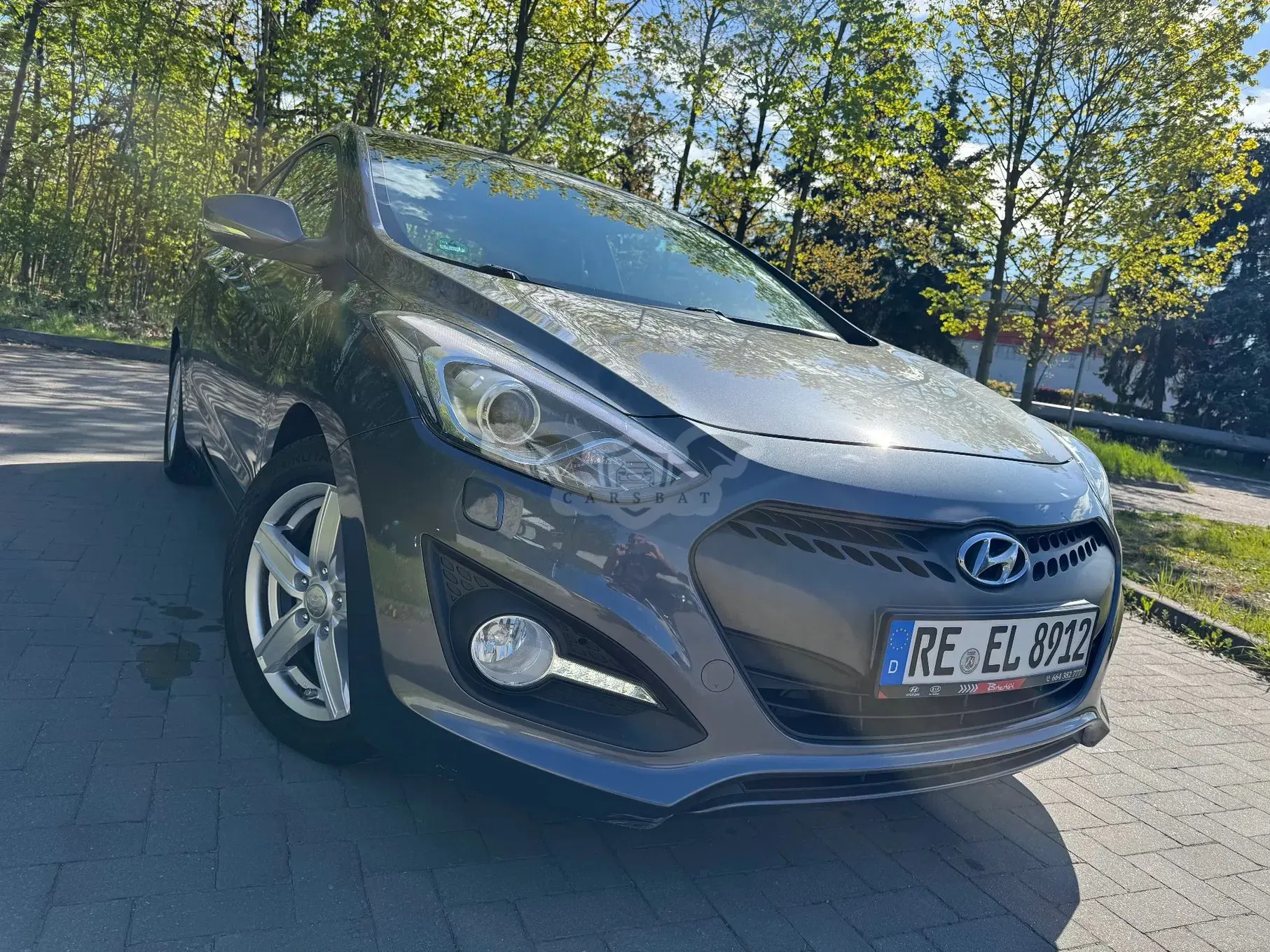 Hyundai i30 II blue Kombi 1.6 CRDi DCT Style 2016