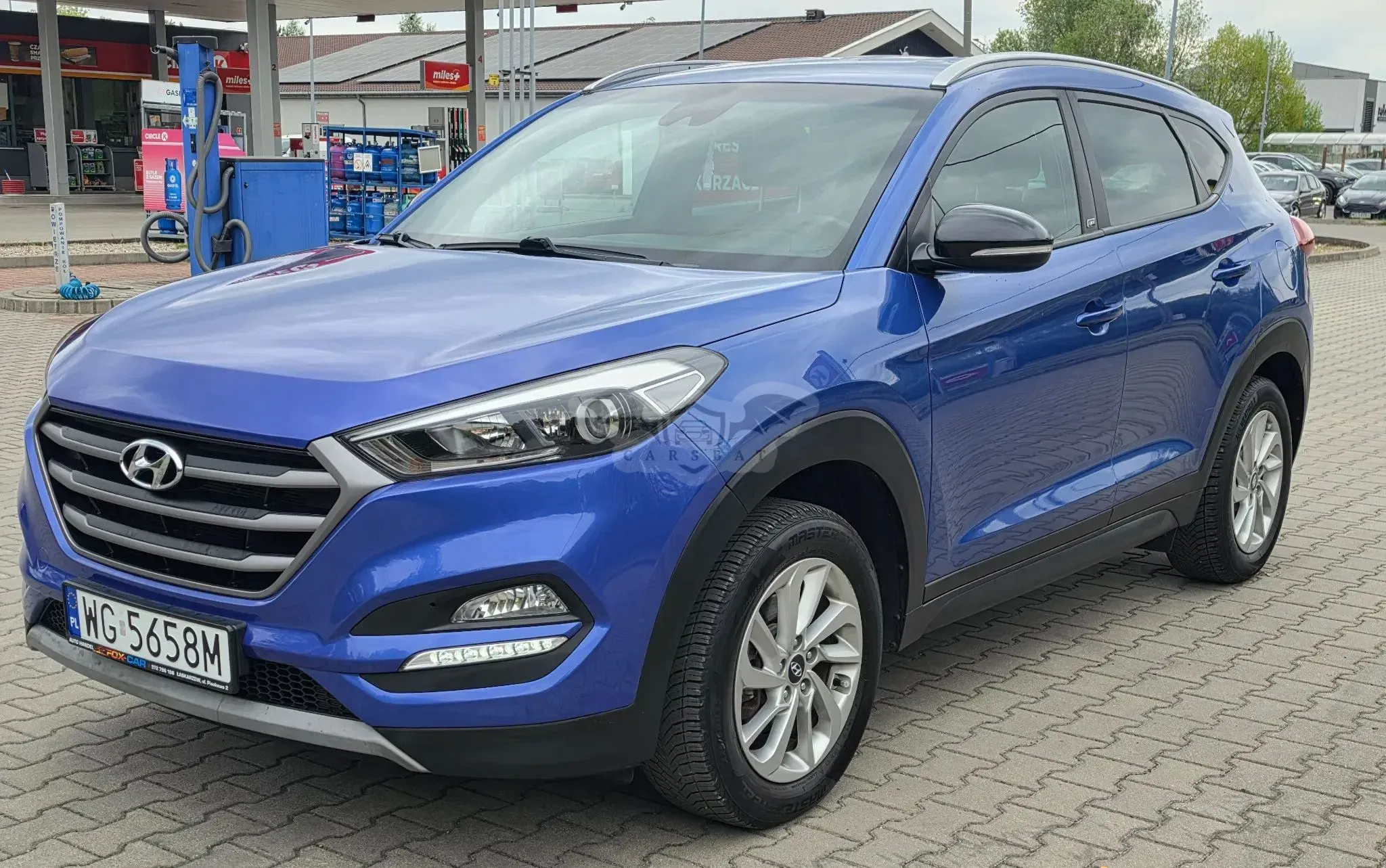 Hyundai Tucson III blue 1.6 GDi 2WD Navi 2018