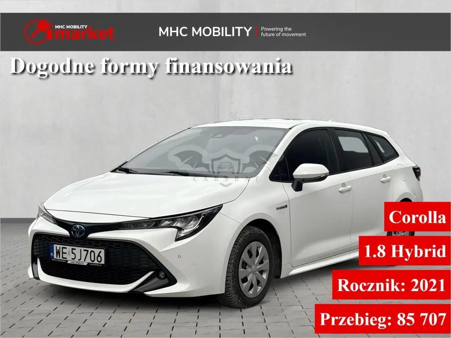 Toyota Corolla Seria E21 1.8 Hybrid Active 2021