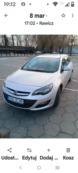 Opel Astra J 1.6 CDTI Sport 2015