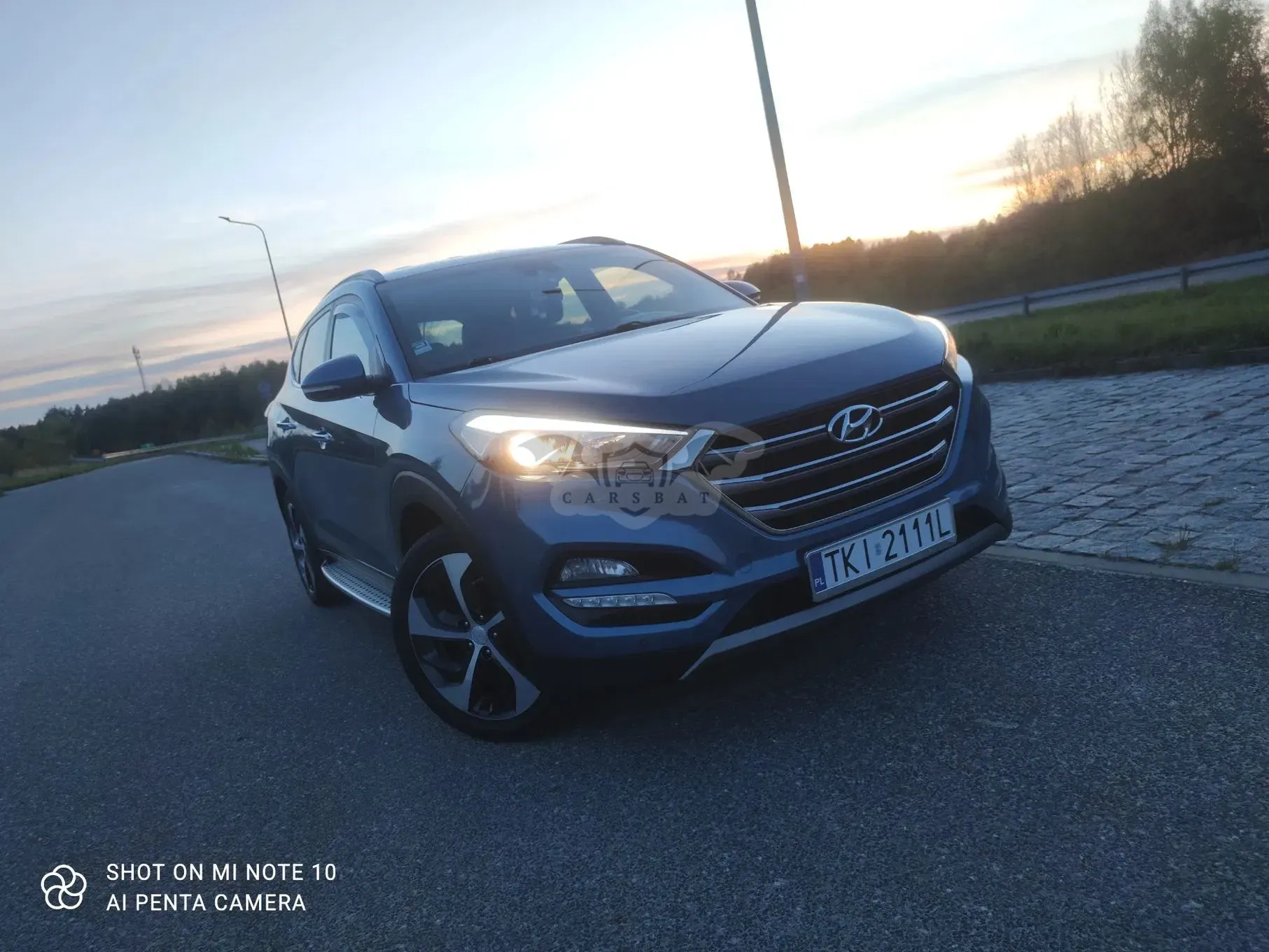 Hyundai Tucson III blue 1.7 CRDi 2WD Intro Edition 2015