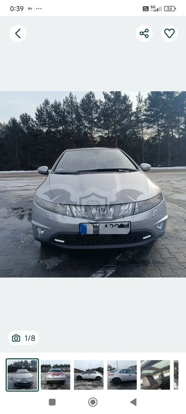 Honda Civic VIII 2.2i-CTDi Comfort 2006