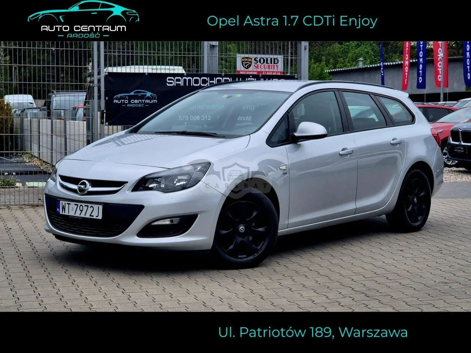 Opel Astra J 1.7 CDTI Enjoy 2014