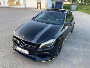 Mercedes-Benz A W176 AMG 45 4Matic AMG Speedshift 7G-DCT Yellow Night Edition 2017