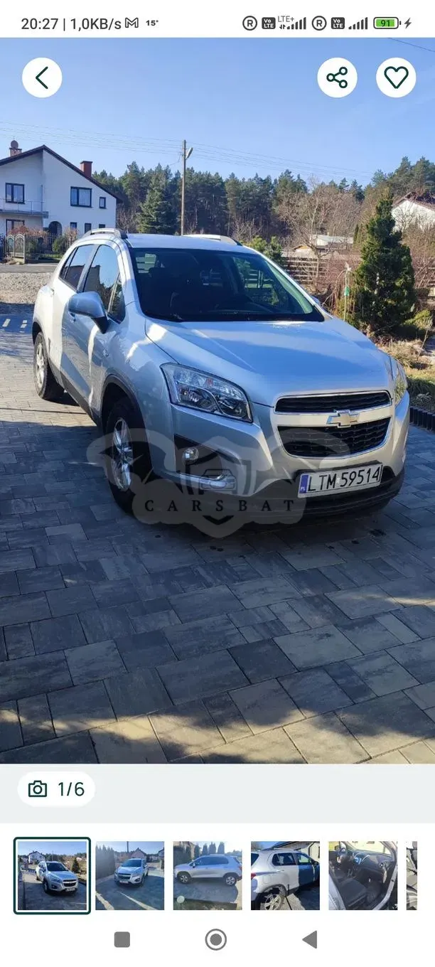 Chevrolet Trax 1.7 D LT 2014