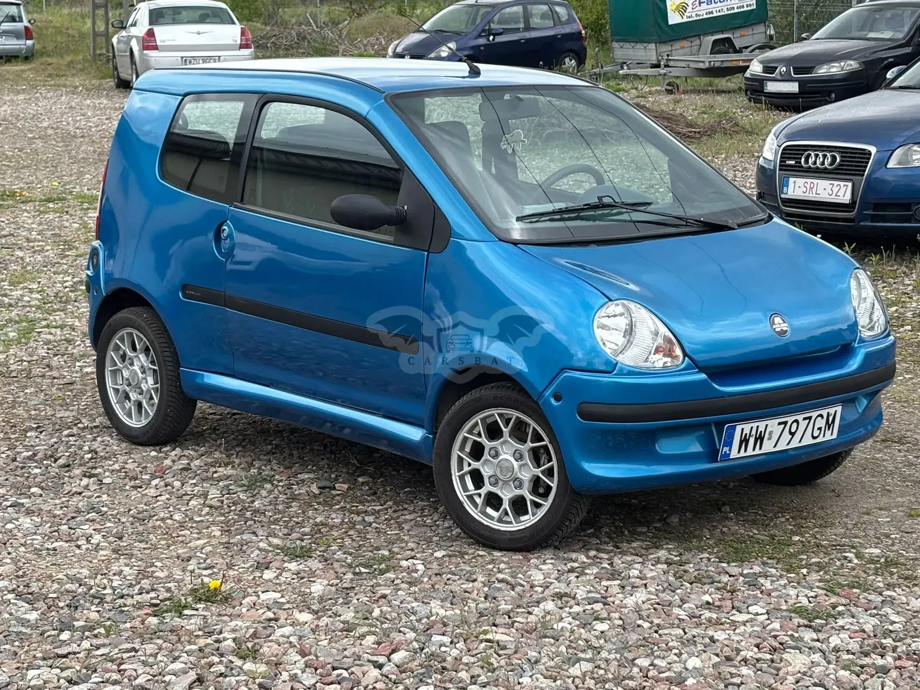 Aixam  500 evolution kt l7e cztero osobowy kamera 15 km na b1głosniki pioneer 2001