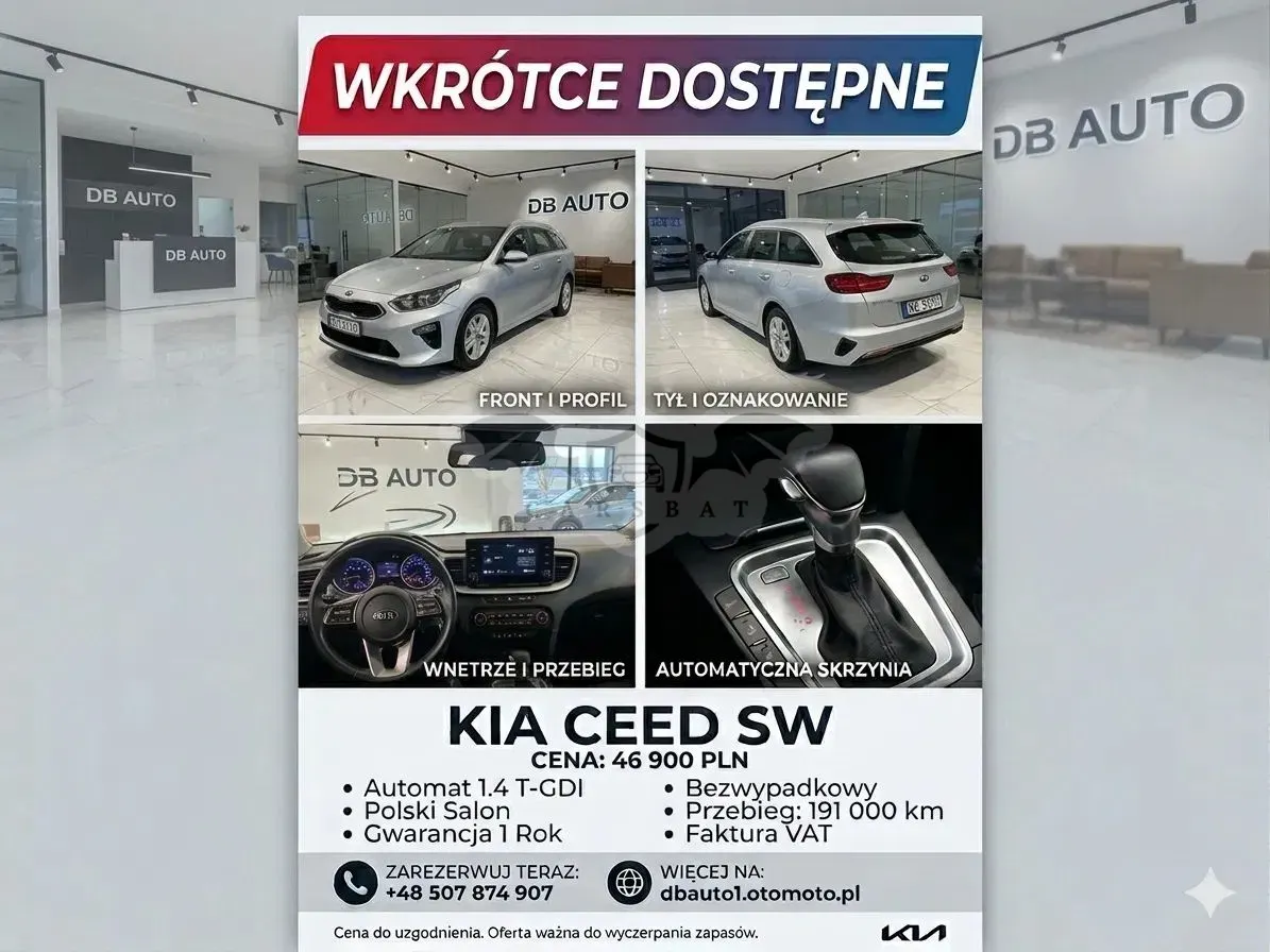 Kia Ceed III 1.4 T-GDI M DCT 2019