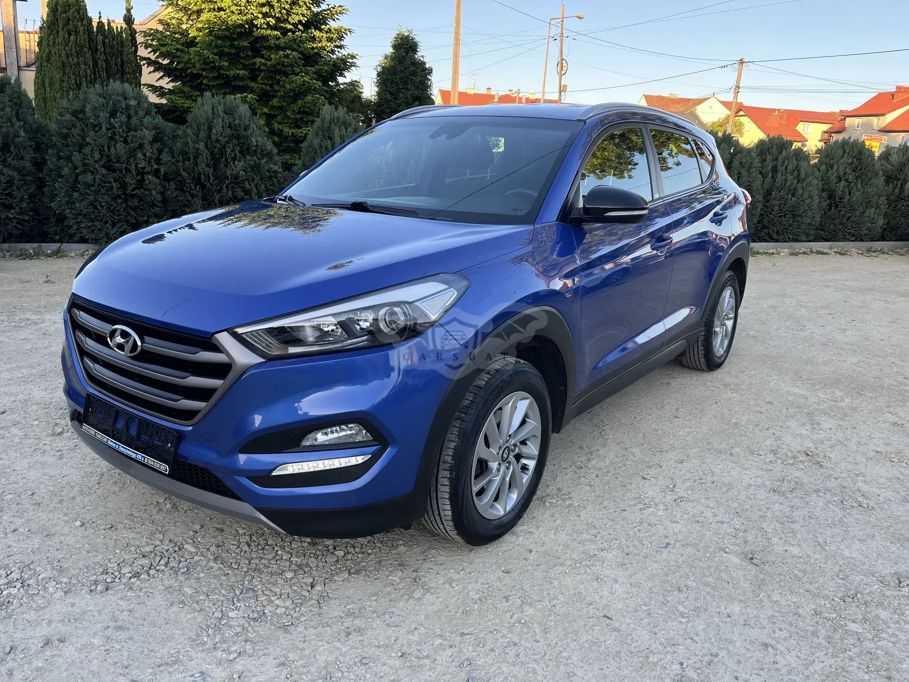 Hyundai Tucson III blue 1.6 GDi 2WD Passion 2018