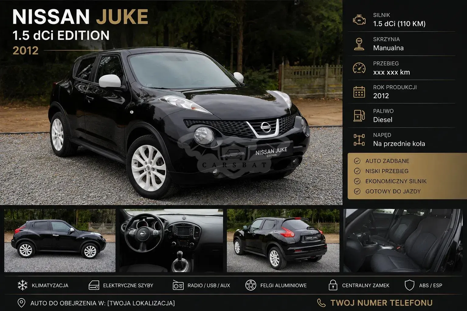 Nissan Juke I 1.5 dCi Edition 2012
