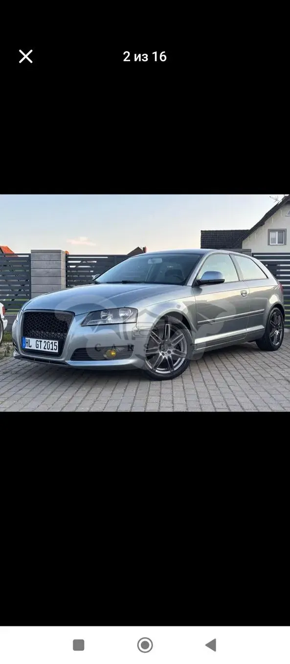 Audi A3 8P 1.6 TDI DPF S line Sportpaket 2009