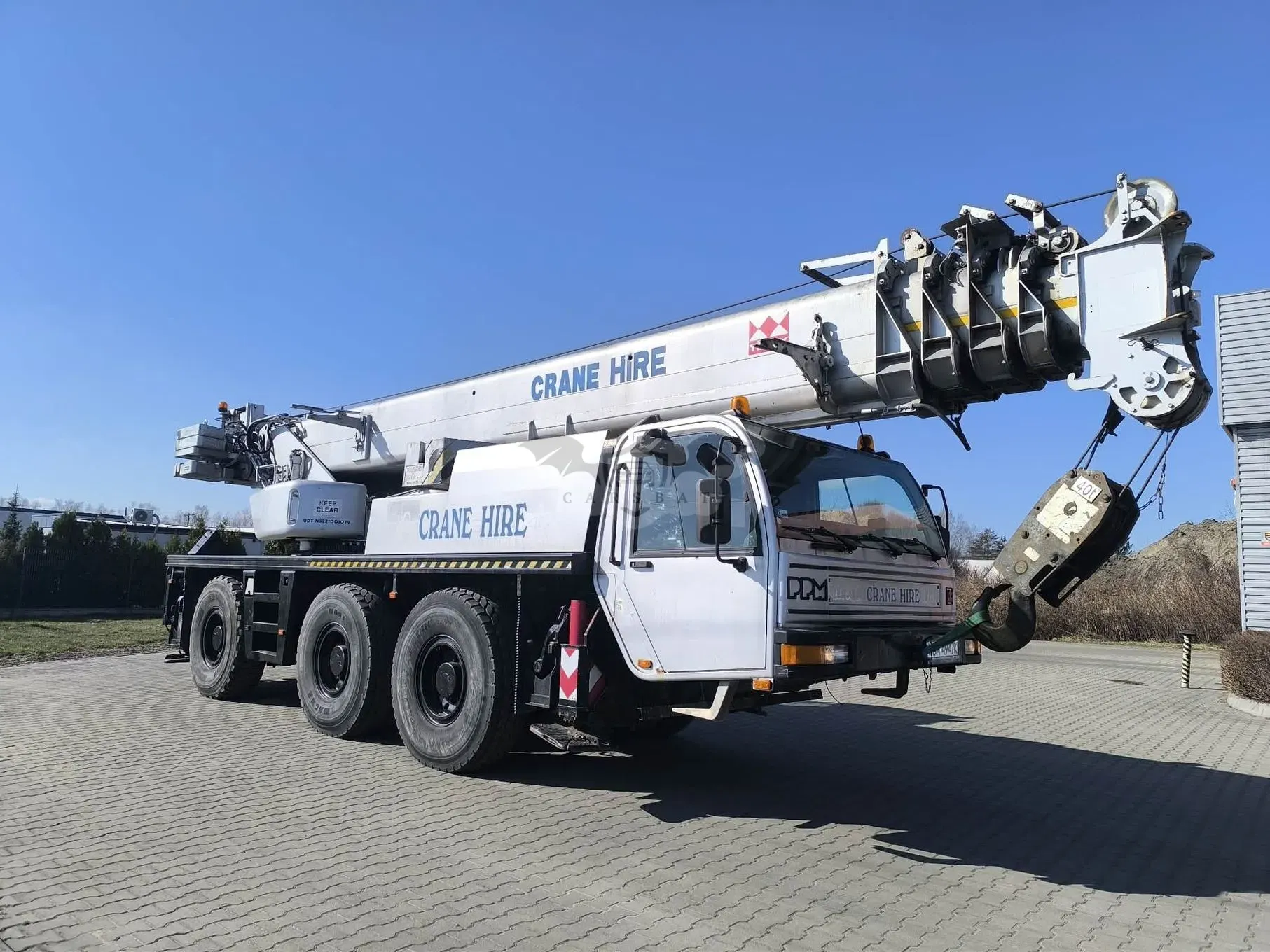 Ppm 600/2  dźwig żuraw ppm 600/2 terex (390 000 zł netto) 2002