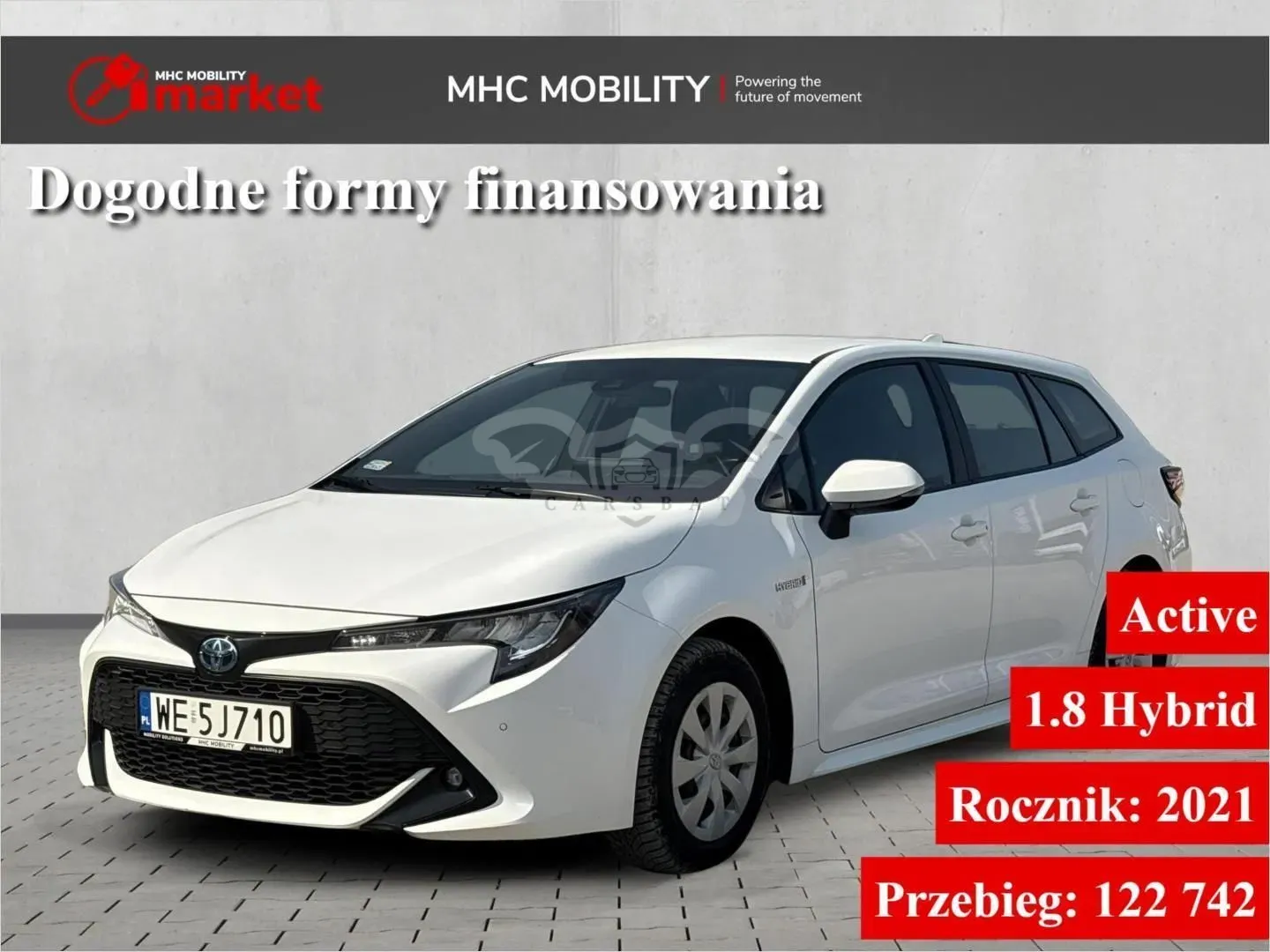 Toyota Corolla Seria E21 1.8 Hybrid Active 2021