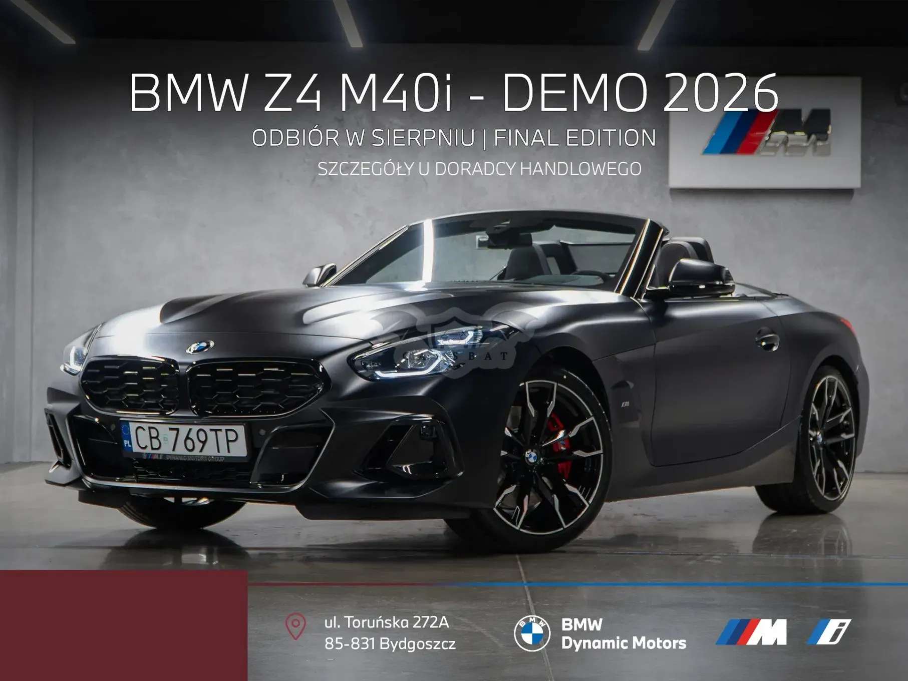 BMW Z4 M40i Final Edition 2026