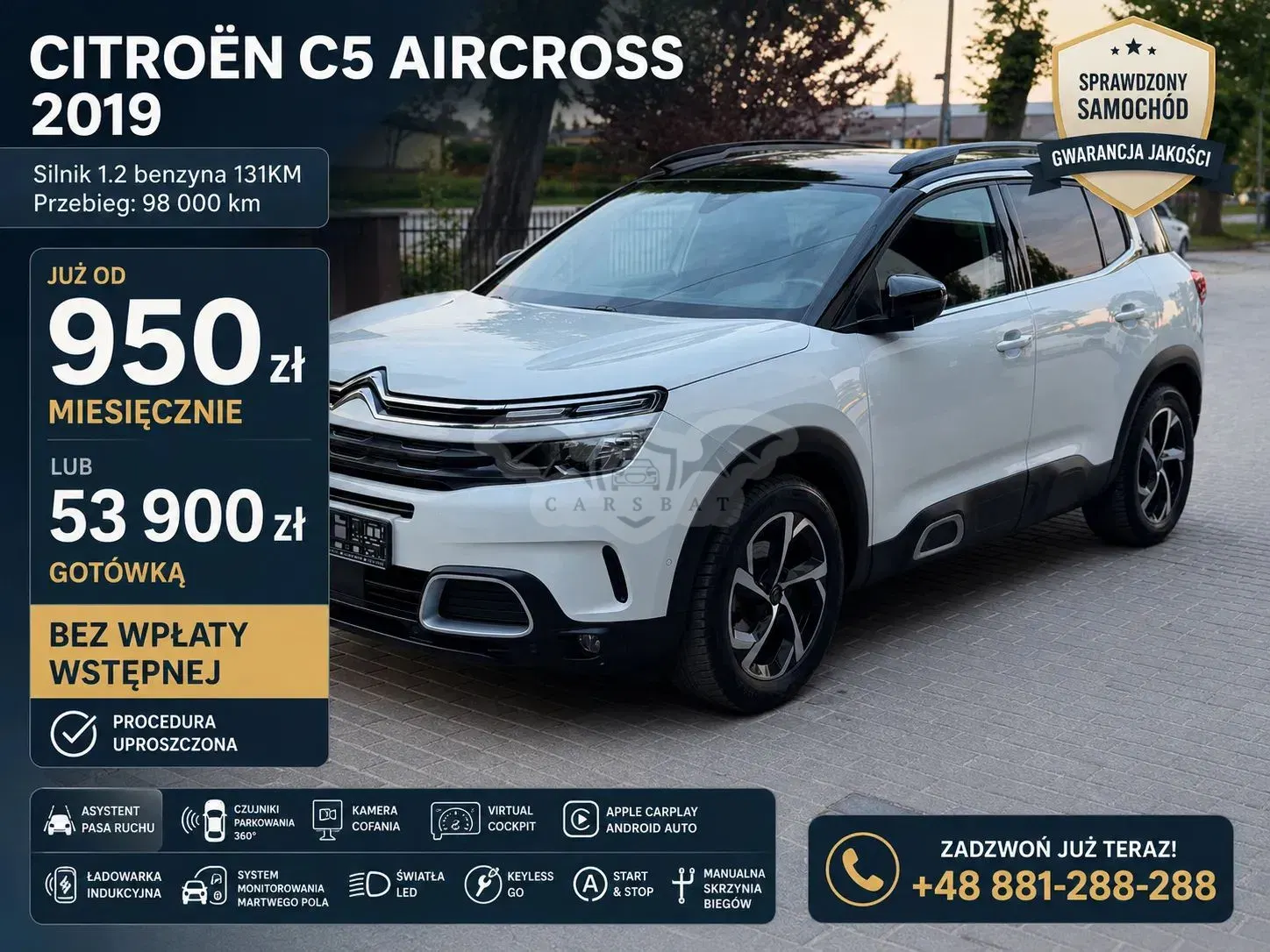 Citroën C5 Aircross 1.2 PureTech Feel 2019