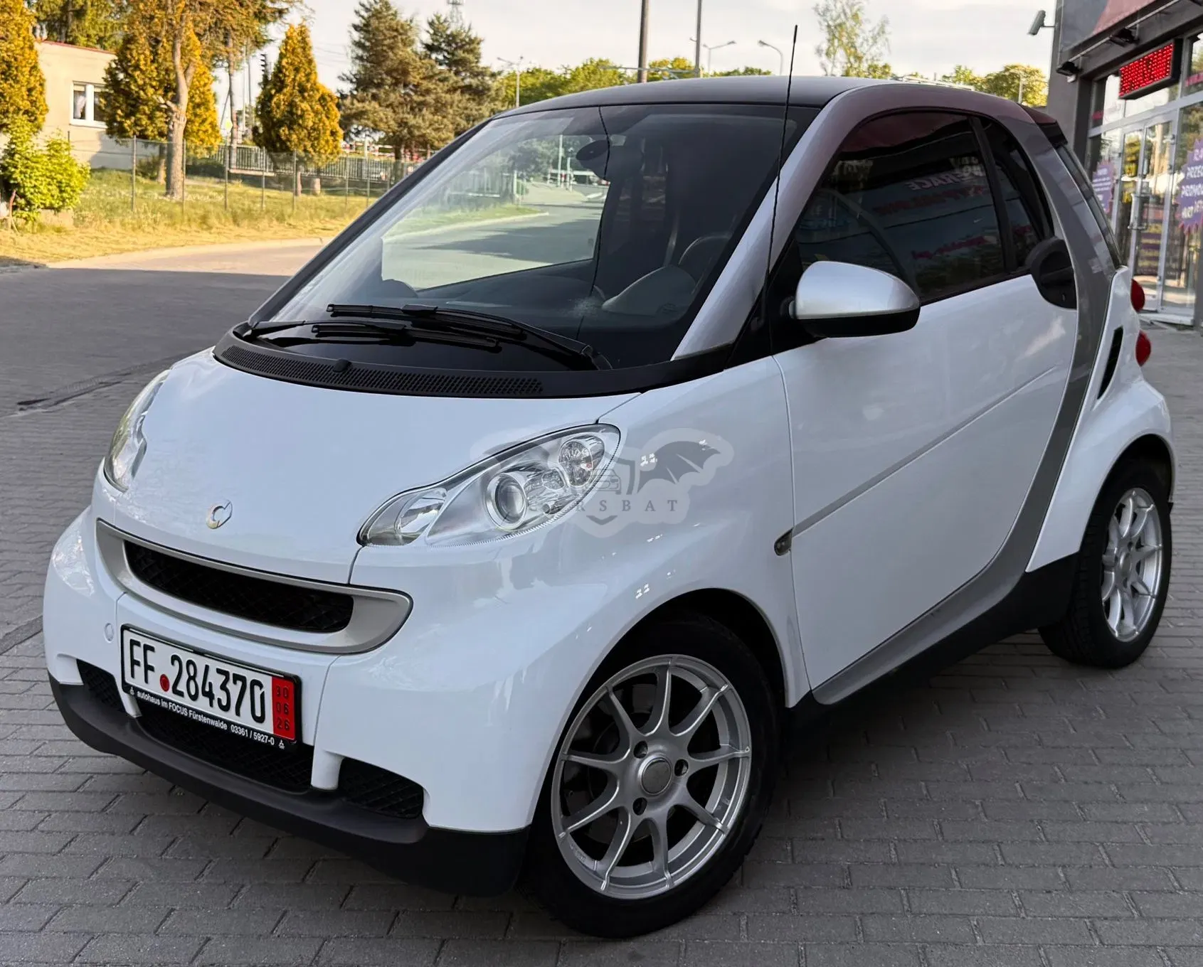 Smart Fortwo II softouch black&white limited micro hybrid drive 2012