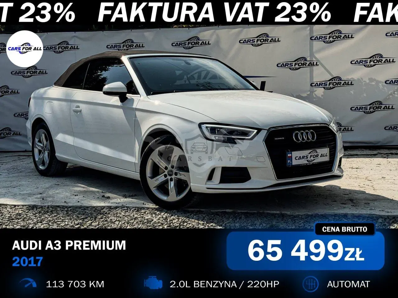 Audi A3 8V 2.0 TFSI S tronic Ambition 2017