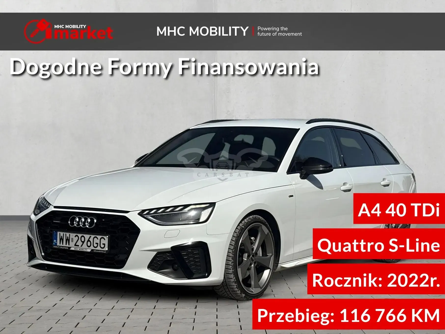 Audi A4 B9 40 TDI mHEV Quattro S Line S tronic 2022