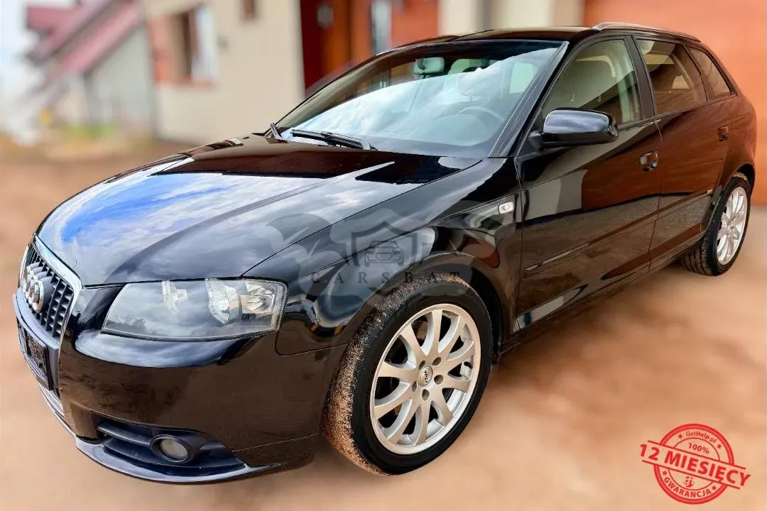 Audi A3 8P 2.0 TDI DPF S line Sportpaket plus 2007