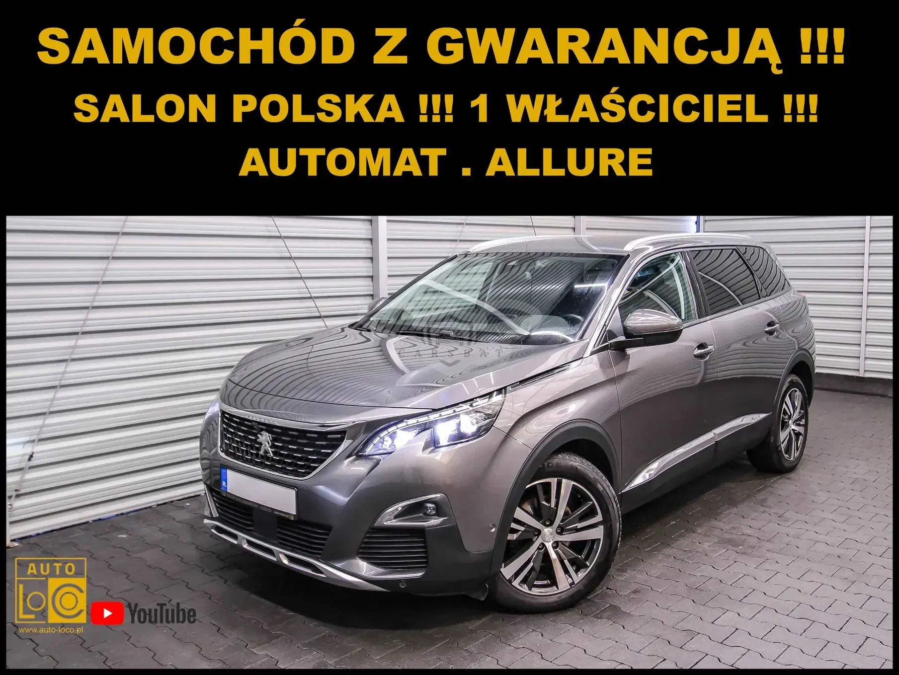 Peugeot 5008 II 1.6 PureTech Allure S&S EAT8 2019