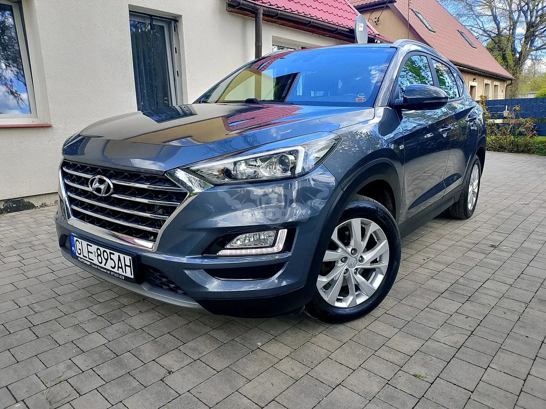 Hyundai Tucson III blue 1.6 CRDi 2WD DCT Trend 2019